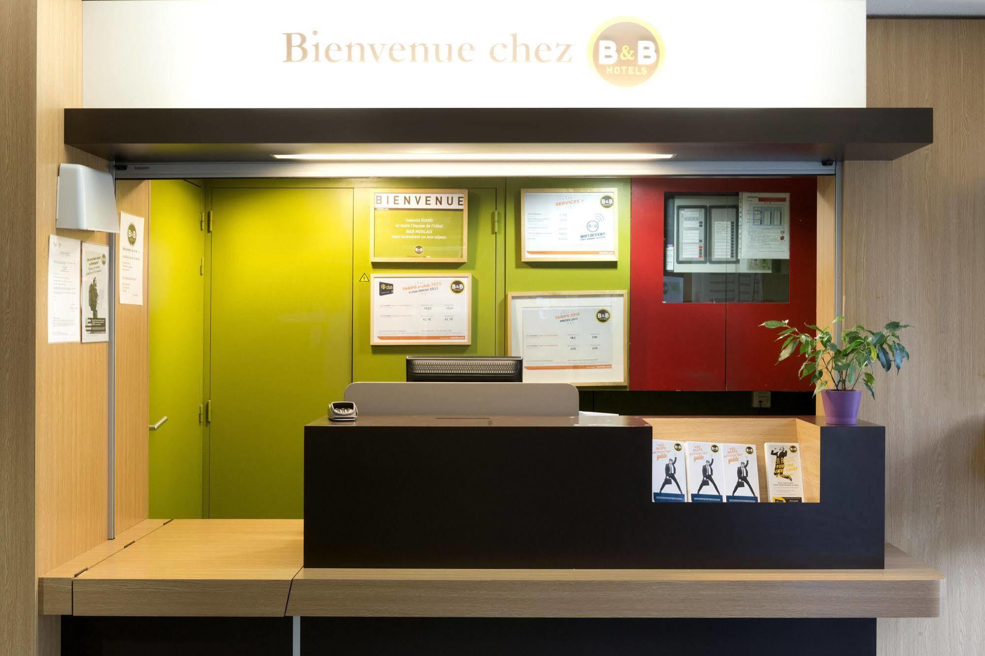 B&B Hotel Morlaix Saint-Martin-des-Champs  Eksteriør bilde